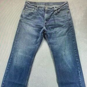 Levi's Dark Blue Straight Leg Jeans
